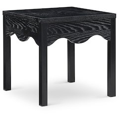 Fiora Black End Table