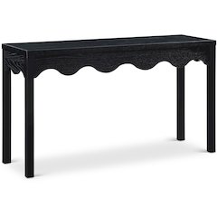 Fiora Black Console Table