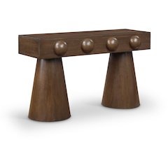 Bracciano Brown Oak Veneer Console Table