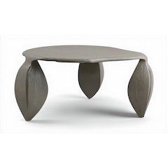 Pueblo Taupe Aluminum Coffee Table
