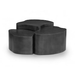 Banyan Black Iron Coffee Table