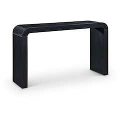 Toulon Black Oak Veneer Console Table