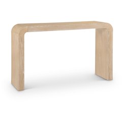 Toulon Natural Oak Veneer Console Table