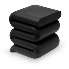 Roland Black Iron End Table