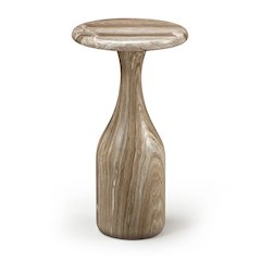 Savona Beige Concrete Indoor/Outdoor End Table