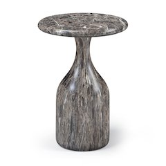 Savona Brown Concrete Indoor/Outdoor End Table