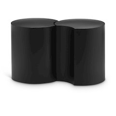 Dimple Black End Table