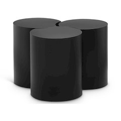 Dimple Black Coffee Table