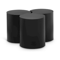 Dimple Black Coffee Table