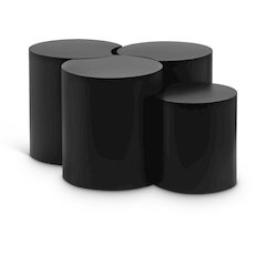 Dimple Black Coffee Table