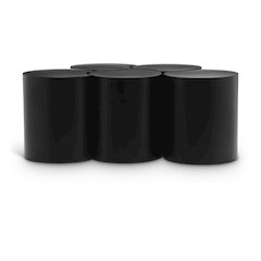 Dimple Black Coffee Table