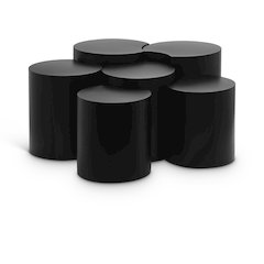 Dimple Black Coffee Table