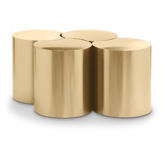 Dimple Gold Coffee Table
