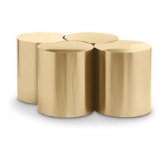 Dimple Gold Coffee Table