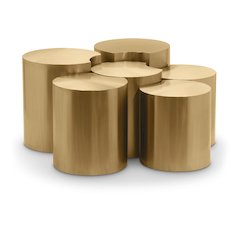 Dimple Gold Coffee Table