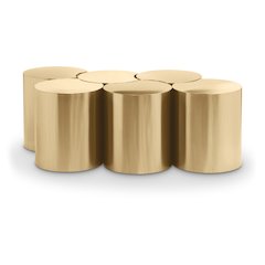 Dimple Gold Coffee Table