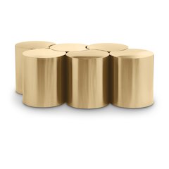 Dimple Gold Coffee Table