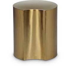 Dimple Gold End Table