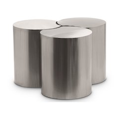 Dimple Silver Coffee Table