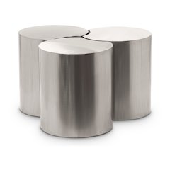 Dimple Silver Coffee Table