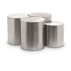 Dimple Silver Coffee Table