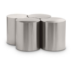 Dimple Silver Coffee Table