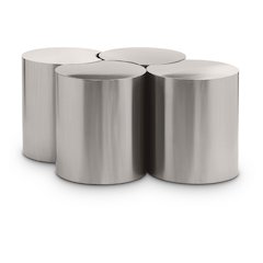 Dimple Silver Coffee Table