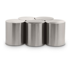 Dimple Silver Coffee Table