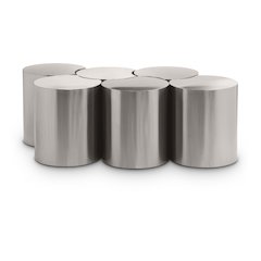 Dimple Silver Coffee Table