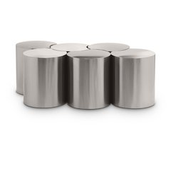 Dimple Silver Coffee Table