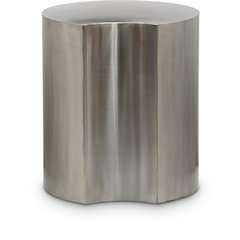 Dimple Silver End Table
