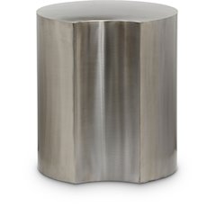 Dimple Silver End Table