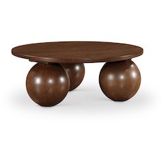 Fitch Brown Oak Veneer Coffee Table