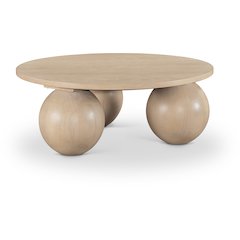 Fitch Natural Oak Veneer Coffee Table