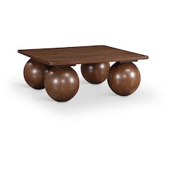 Fitch Brown Oak Veneer Coffee Table