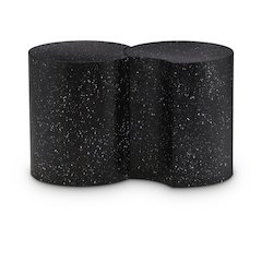 Dimple Black End Table