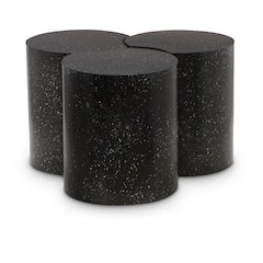 Dimple Black Coffee Table