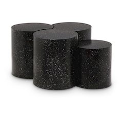 Dimple Black Coffee Table
