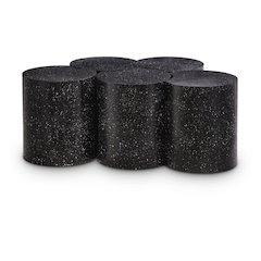 Dimple Black Coffee Table