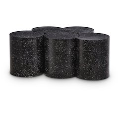 Dimple Black Coffee Table