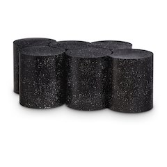 Dimple Black Coffee Table