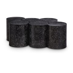 Dimple Black Coffee Table
