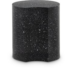 Dimple Black End Table
