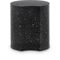 Dimple Black End Table