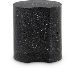 Dimple Black End Table