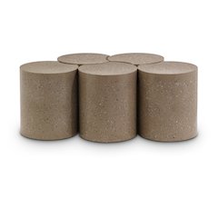 Dimple Taupe Coffee Table