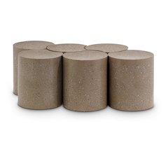 Dimple Taupe Coffee Table