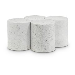 Dimple White Coffee Table