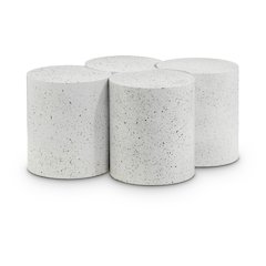Dimple White Coffee Table