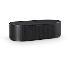 Moana Black Rubberwood Coffee Table